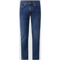 Levi's® Tapered Fit Jeans mit Stretch-Anteil Modell "502 CROSS THE SKY" in Blau, Größe 31/30 von Levi's®