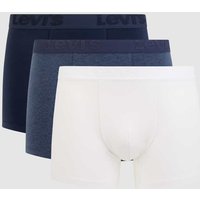 Levi's® Trunks mit Stretch-Anteil im 3er-Pack in Blau, Größe S von Levi's®