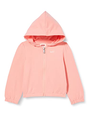 Levi's Kids elastic zip up hoodie Baby Mädchen Pfirsich N Creme 6 Monate von Levi's