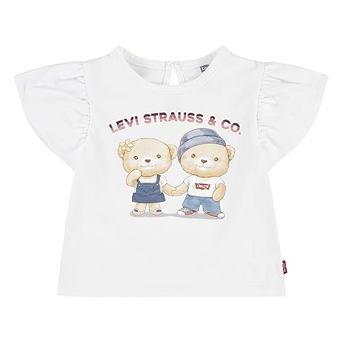 Levi's Kids Lvg bear bubble slv top Baby Mädchen White Brillant 12 Monate Levi's Kids Lvg bear bubble slv top Baby Mädchen White Brillant 12 Monate von Levi's Kids