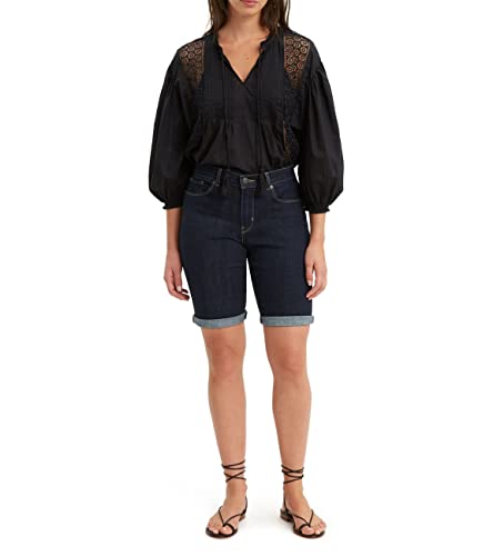 Levi's Damen Classic Bermuda Shorts, Lapis Royal Rinse, 25W von Levi's