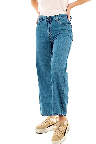 Levi's® Damen Jeans Wide Fit Blue (82) 28/30 von Levi's