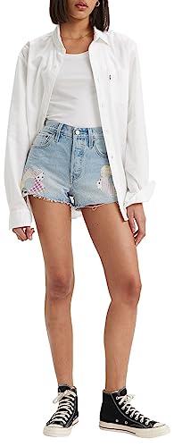 Levi's Damen 501® Original Shorts Denim Shorts,Fresh As A Daisy Short,31W von Levi's