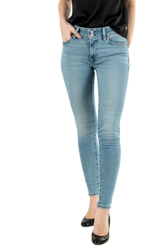 Levi's Damen 711 Double Button Jeans, Moments Like This, 27W / 32L von Levi's