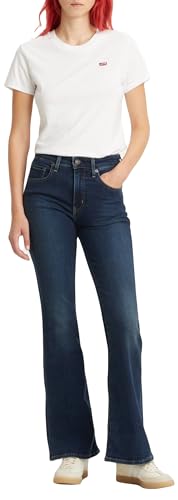 Levi's Damen 726 High Rise Flare Jeans, Blue Swell, 32W / 32L von Levi's