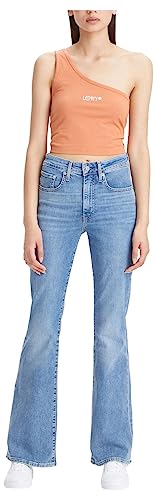 Levi's Damen 726 High Rise Flare Jeans, Keep It Simple No Damage, 30W / 32L von Levi's