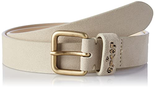 Levi's Damen Calypso Variation Belt, Light Khaki, 75 cm von Levi's