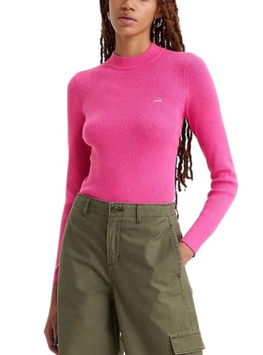 Levi's Damen Crew Rib Sweater Pullover Sweatshirt, Rose Violet, L von Levi's