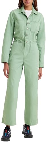 Levi's Damen Iconic Jumpsuit Dress Jumpsuit, Granite Green, L von Levi's