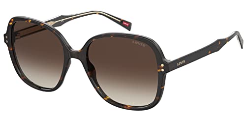 Levi's Damen Lv 5015/S Sonnenbrille, Braun (Havana/Brown Gradient), 56 von Levi's