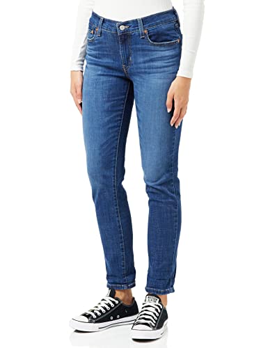 Levi's Damen Mid Rise Boyfriend Lapis Crash 26W / 27L von Levi's