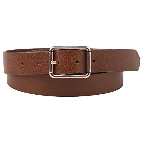 Levi's Damen Mid-Width Center Bar Belt, Regular Orange, 90 cm von Levi's