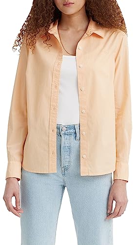 Levi's Damen New Classic Fit Bw Shirt Hemd, Almond Cream, L von Levi's