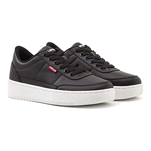 Levi's Damen New Union 2.0 Sneakers, Regular Black, 38 EU von Levi's