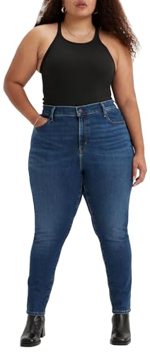 Levi's Damen Plus Size 721™ High Rise Skinny Jeans,Blue Wave Dark Plus,22 M von Levi's