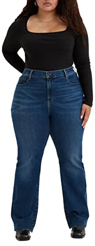 Levi's Damen Plus Size 725™ High Rise Bootcut Jeans, Blue Wave Dark Plus, 16 M von Levi's