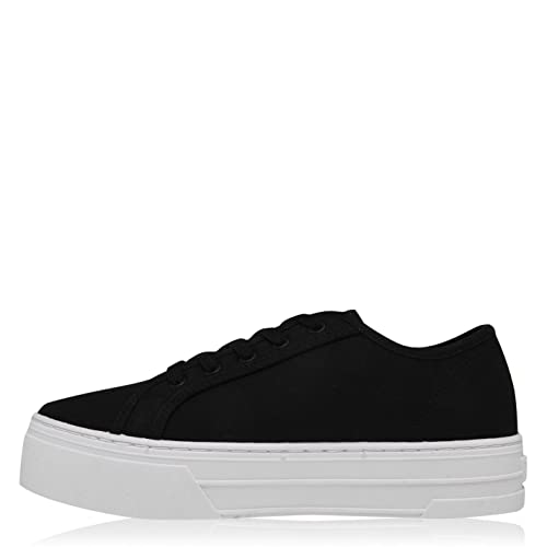 Levi's Damen Tijuana Sneaker, Schwarz, 38 EU von Levi's