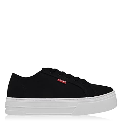 Levi's Damen Tijuana Sneaker, Schwarz, 40 EU von Levi's