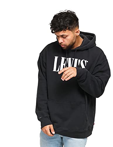 Levi's Herren 38479-0011_m Hoodie, Schwarz, 21 EU von LEVI'S