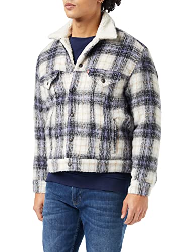 Levi's Herren Vintage Fit Sherpa Trucker Jacke,Nico Tofu,M von Levi's