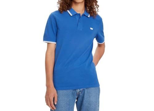 Levi's Herren Slim Housemark Polo Hemd,Deja Vu Blue,L von Levi's