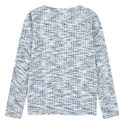 Levi's Kids Lvg space dye ls knit top Mädchen Couronne Bluee. 3 Jahre von Levi's