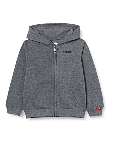 Levi's Kids logo full zip hoodie Baby Jungen Charcoal Heather 6 Monate von Levi's