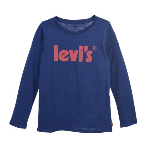 Levi's Kids ls poster logo top Mädchen Blau - Twilight Blue 12 Jahre von Levi's