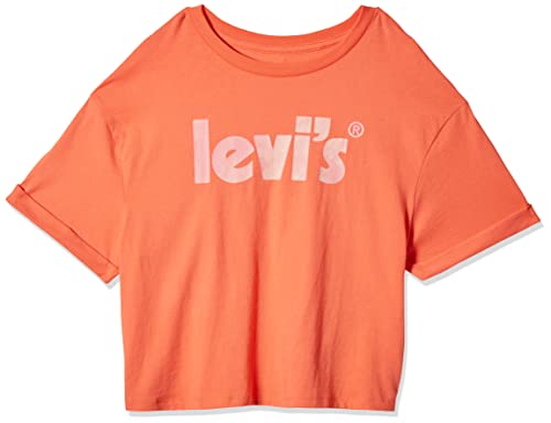 Levi's Kids meet & greet rolled sleeve Mädchen Hot Coral 16 Jahre von Levi's