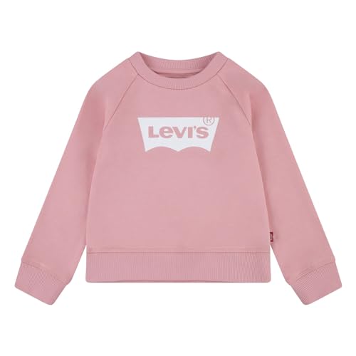 Levi's Kids Lvg key item logo crew Mädchen Pink Icing 4 Jahre von Levi's