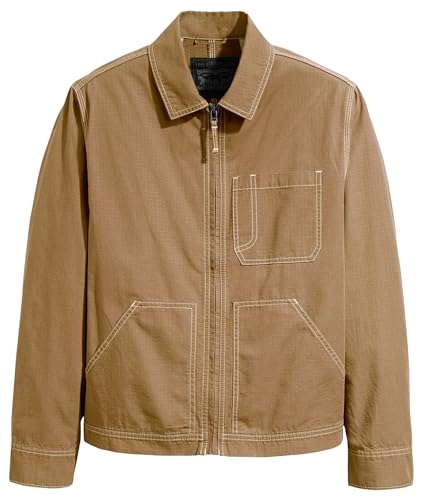 Levi's Men's Huber Utility Jackets, Otter, L von Levi's