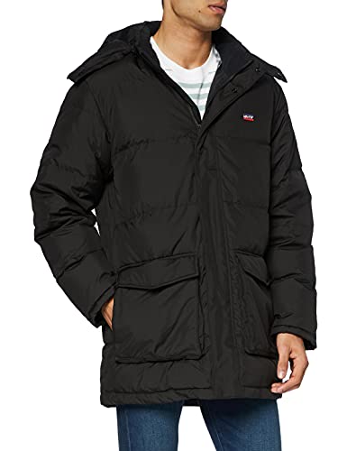 Levi's Herren Fillmore Mid Parka 2.0 Jet Black (Schwarz) M von Levi's