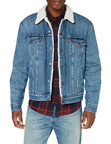 Levi's Herren Type 3 Sherpa Trucker Jacket, Fable, XL von Levi's