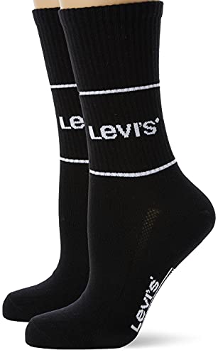 Levi's Unisex Short Socken, Schwarz, 35/38 (2er Pack) von Levi's