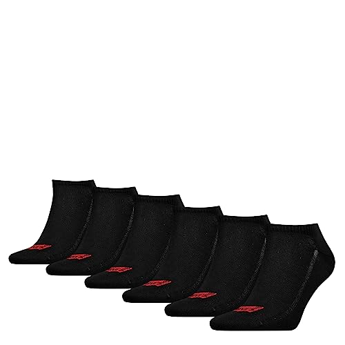Levi's Unisex Sneaker Socken, Schwarz, 39/42 (2er Pack) von Levi's