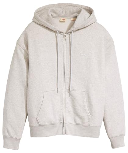 Levi's Women's Everyday Zip Hoodie Sweatshirt, Orbit Heather Gray, XS Levi's Women's Everyday Zip Hoodie Sweatshirt, Orbit Heather Gray, XS von Levi's