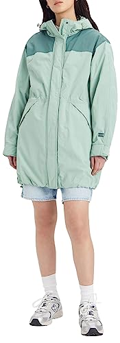 Levi's Women's Misty Rain Jacket, Granite Green, XS von Levi's