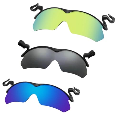 LexTex 2024 New Polarized Clip Cap Sunglasses,Sunglasses Womens,Clip on Sunglasses,Cap Clip Sunglasses,Polarized Sunglasses Men (Color : B+C+d) von LexTex