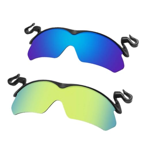 LexTex 2024 New Polarized Clip Cap Sunglasses,Sunglasses Womens,Clip on Sunglasses,Cap Clip Sunglasses,Polarized Sunglasses Men (Color : B+c) von LexTex
