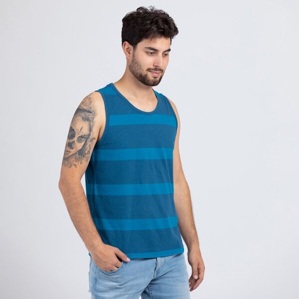 Lexi&Bö Melange Stripes Tank Top Herren von Lexi&Bö