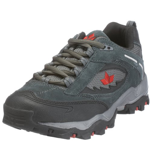 LICO Tempest 210007, Unisex - Erwachsene Sportschuhe - Wandern, grau, (grau-schwarz-rot ), EU 44 von Lico