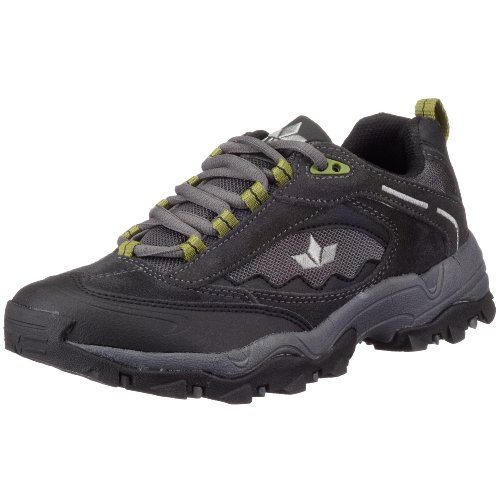 LICO Tempest 210024, Unisex - Erwachsene Sportschuhe - Wandern, grau, (anthrazit-schwarz-grün ), EU 36 von Lico