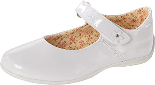 Lico Anna V Mädchen Durchgängies Plateau Ballerinas, Weiß, 37 EU von Lico