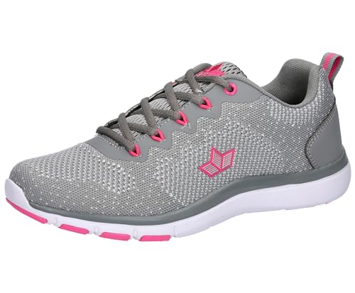 Lico Unisex Colour Sneaker, Grau/Pink, 38 EU von Lico