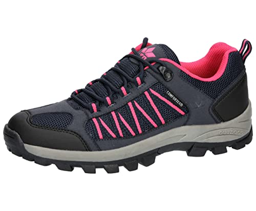 Lico Damen Fraser Cross-Laufschuh, Marine/pink, 36 EU von Lico