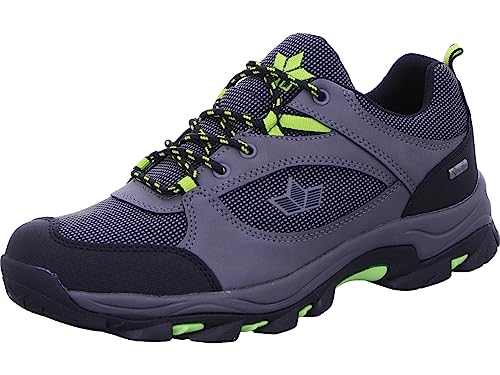 Lico Herren Melton Traillaufschuh, grau/schwarz/Lemon, 41 EU von Lico