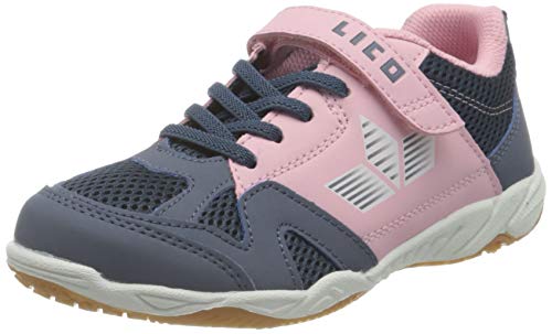 Lico Herren Sport Vs Hallenturnschuh, Grau Rosa, 39 EU von Lico