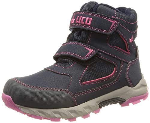 Lico Mauno V Mädchen Schneestiefel, marine/pink, 40 EU von Lico