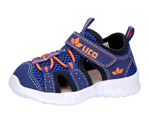 Lico Melis VS Lauflernschuhe, blau/orange, 35 EU von Lico