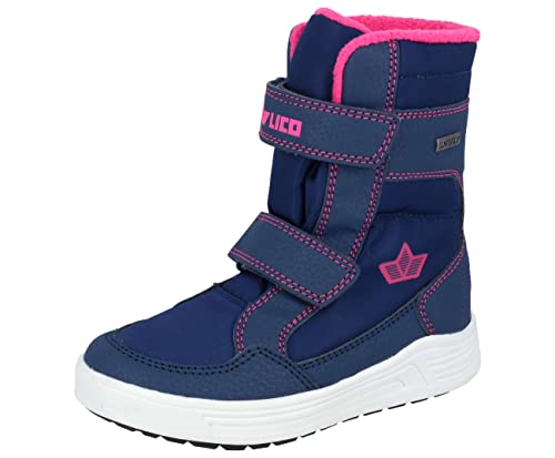 Lico Damen Namsos V Schneestiefel, Marine Pink, 36 EU von Lico